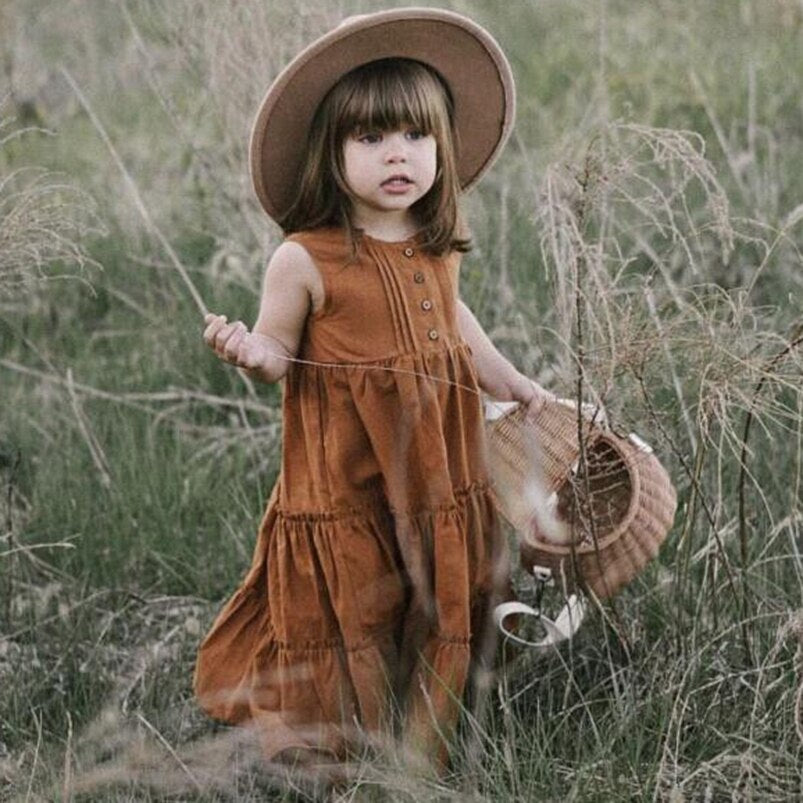 Vintage Linen Dress