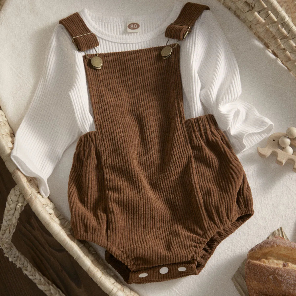 Corduroy Overall Outfit