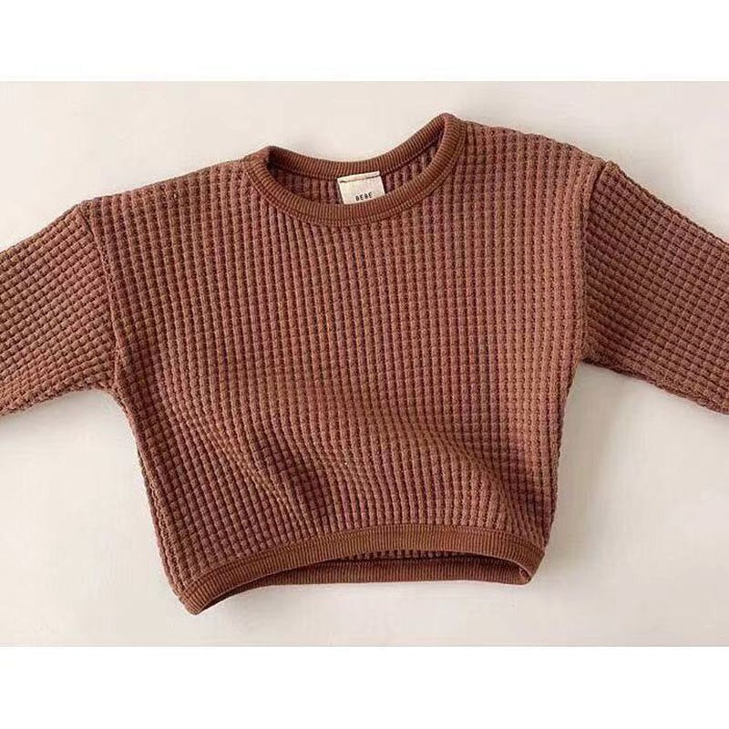 Waffle Knit Long Sleeve