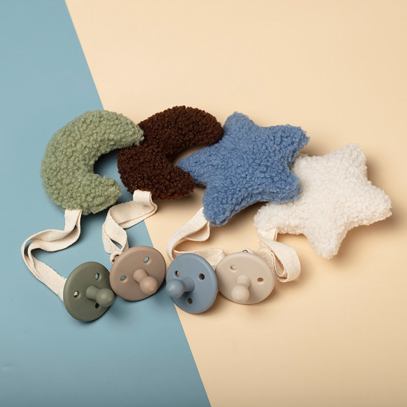 Baby Pacifier and Sherpa Pacifier Chain