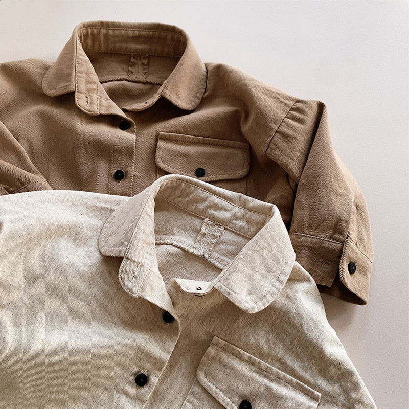 Neutral Button Down Shirt