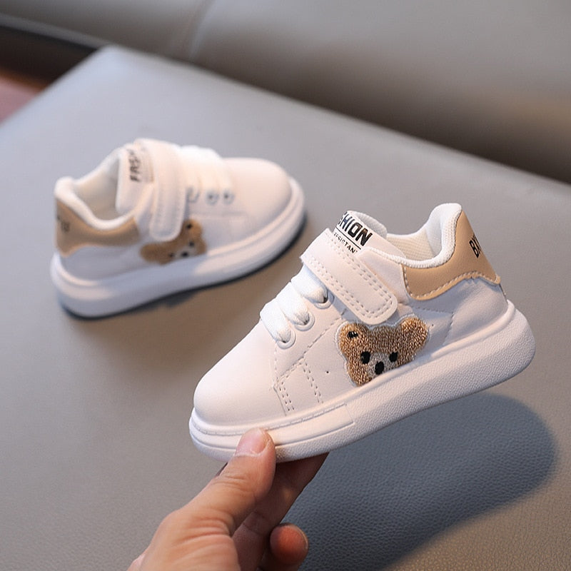 Teddy Bear Sneaker Shoes with Velcro