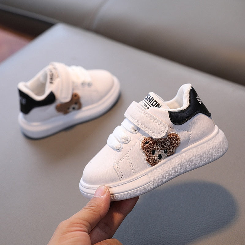 Teddy Bear Sneaker Shoes with Velcro