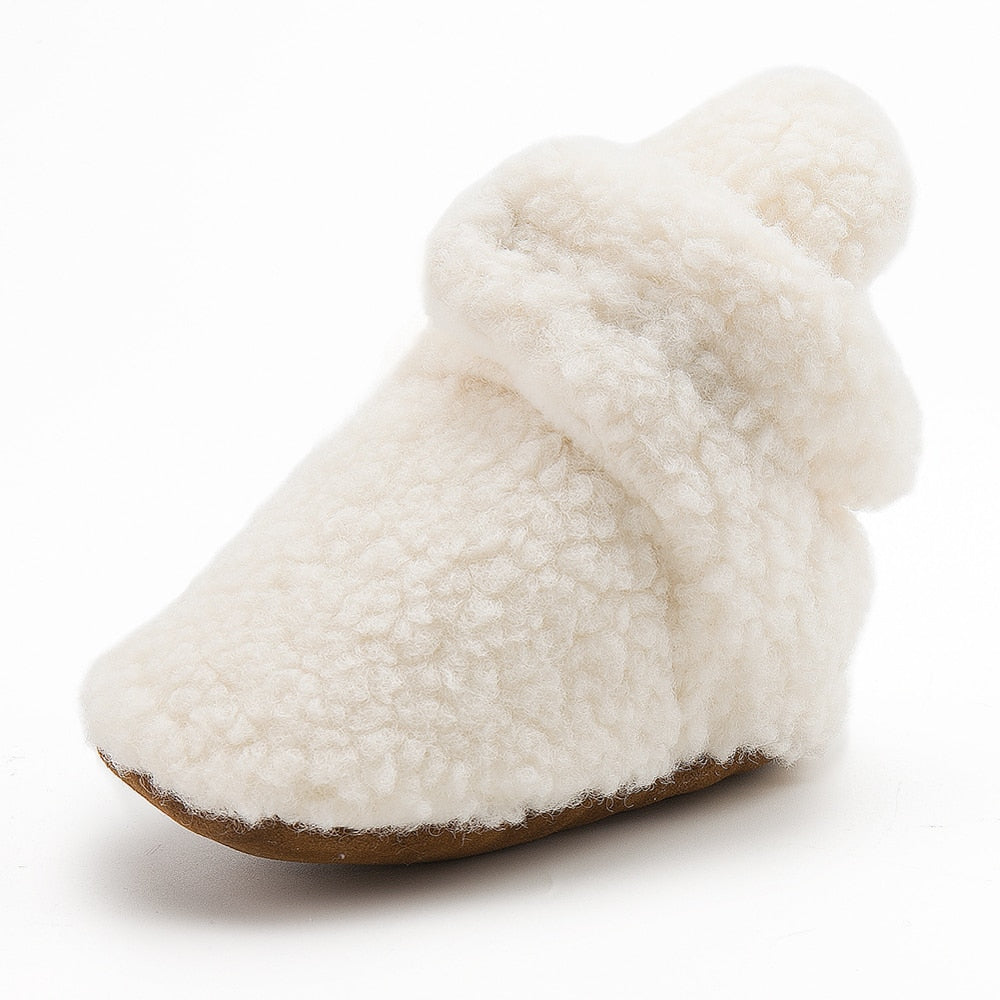 Sherpa Booties Anti-slip Warm Moccasin