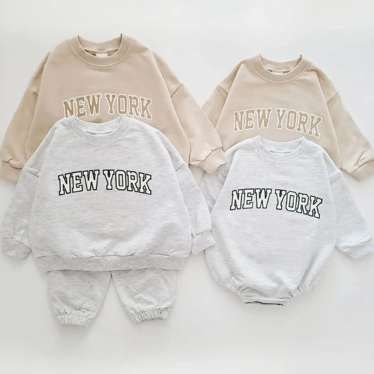 New York Sweatshirt & Jogger Pants Set