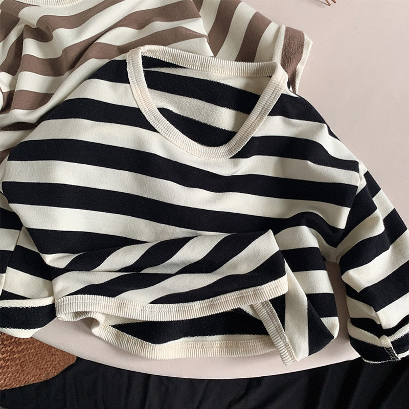 Striped Cotton T-shirt