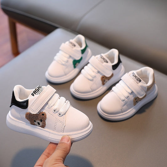 Teddy Bear Sneaker Shoes with Velcro